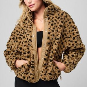 NEW Fabletics Tahoe Teddy Jacket